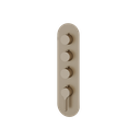 Aquabrass R3347BN Ariston Trim Set T12003 Valve Brushed Nickel