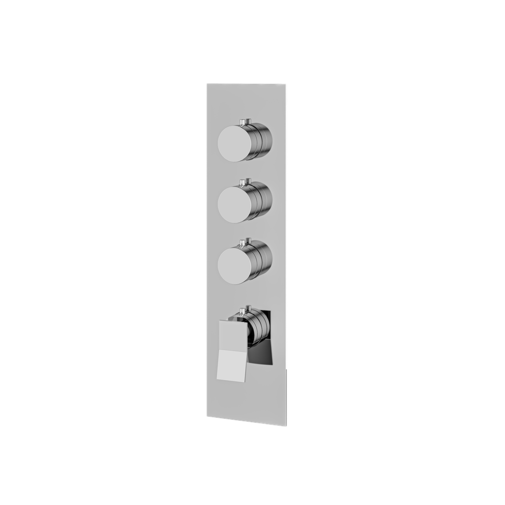 Aquabrass SR3319PC Chicane Trim Set T12003 Valve Polished Chrome