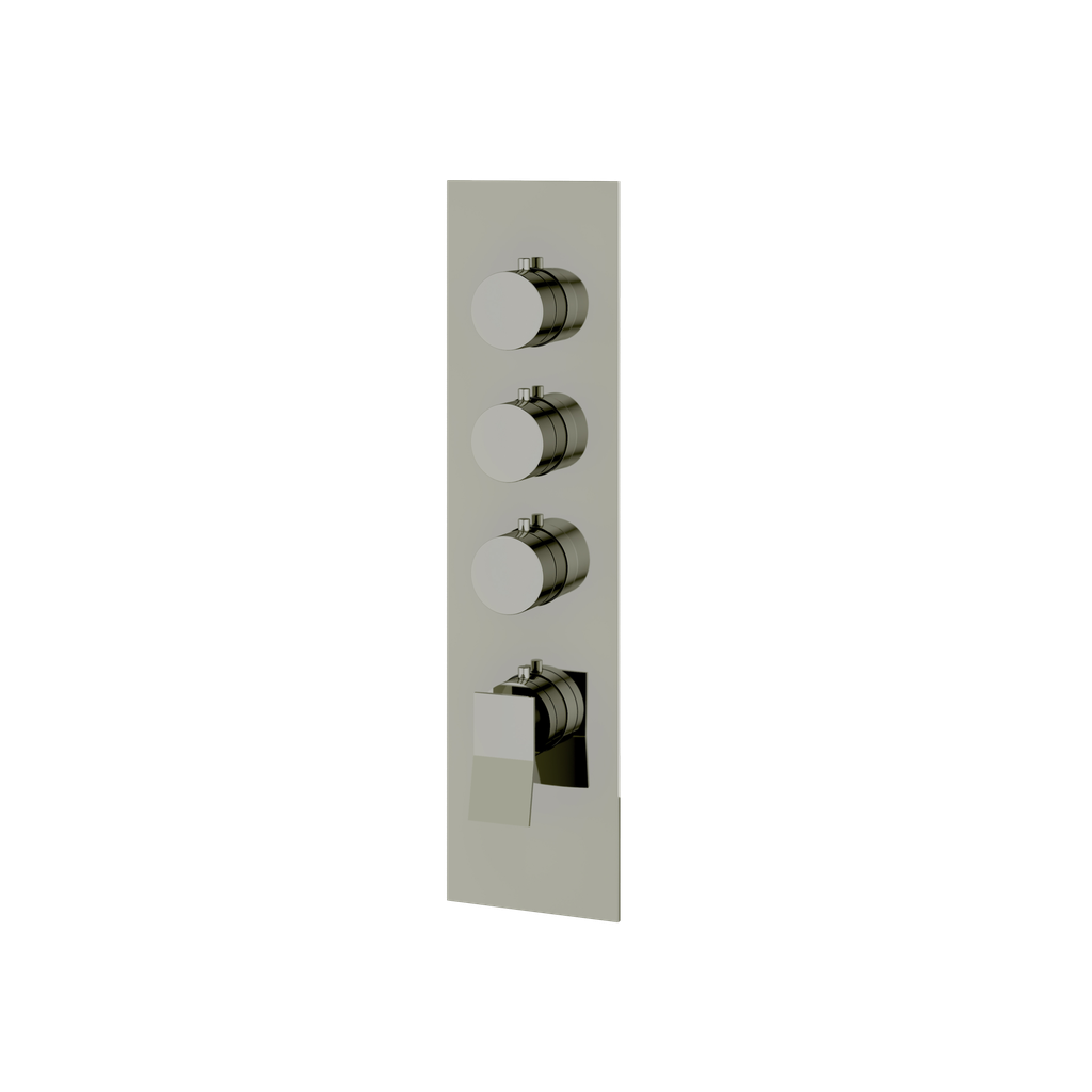 Aquabrass SR3319PN Chicane Trim Set T12003 Valve Polished Nickel