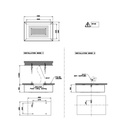 Gessi 57403 17-11/16 X 23-7/16 Exposed Shower System With Rainfall Function White 2