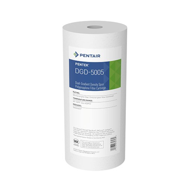 Pentair DGD-5005 50/5um Dual Grade Sediment Filter 4.5x10"