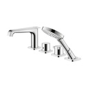 Hansgrohe 36413001 Axor Citterio E 4 Hole Thermostatic Roman Tub Faucet Chrome