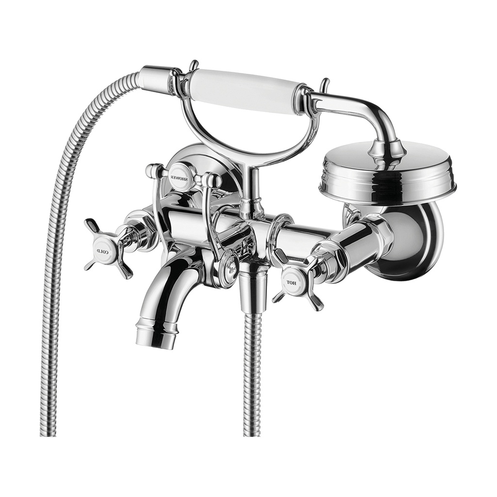 Hansgrohe 16561001 Axor Montreux Wall Mounted Tub Filler Cross Handle Chrome