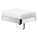 Hansgrohe 42819000 Axor Universal Soap Dispenser With Shelf Chrome