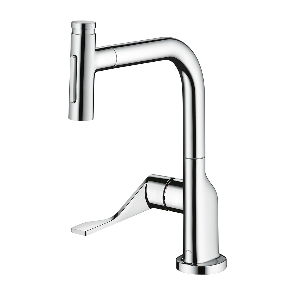 Hansgrohe 39863001 Citterio Select 2-Spray Kitchen Faucet, Pull-Out