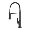 Hansgrohe 04792670 Joleena Single Handle Semi Pro Kitchen Faucet Matte Black