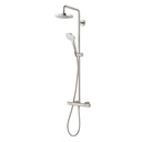 Hansgrohe 27257821 Croma Select E 180 Multi Jet Showerpipe Brushed Nickel