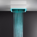 Gessi 57511 23-7/16 Exposed Multifunction Shower System With Rainfall Function White 1