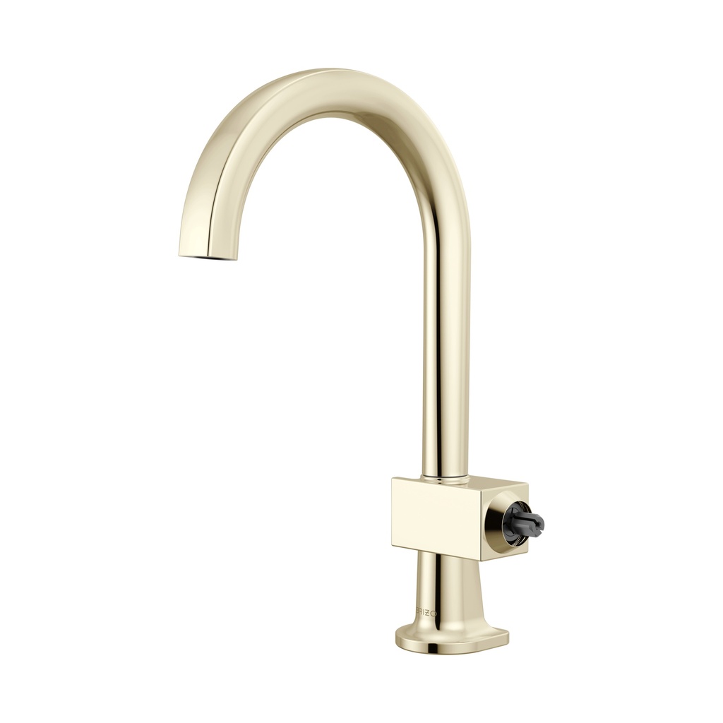Brizo 61022LF-PNLHP Bar Faucet With Arc Spout Less Handle