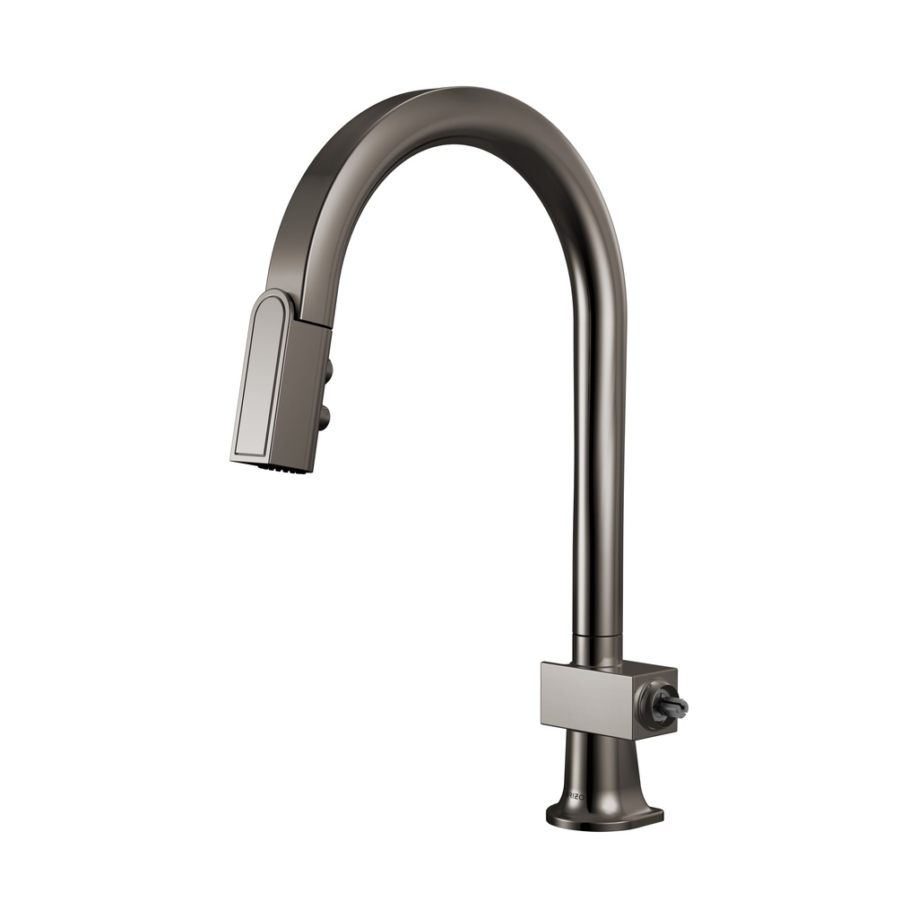 Brizo 63022LF-BNXLHP Pull-Down Faucet With Arc Spout Less H