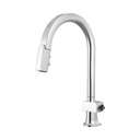 Brizo 63022LF-PCLHP Pull-Down Faucet With Arc Spout Less H