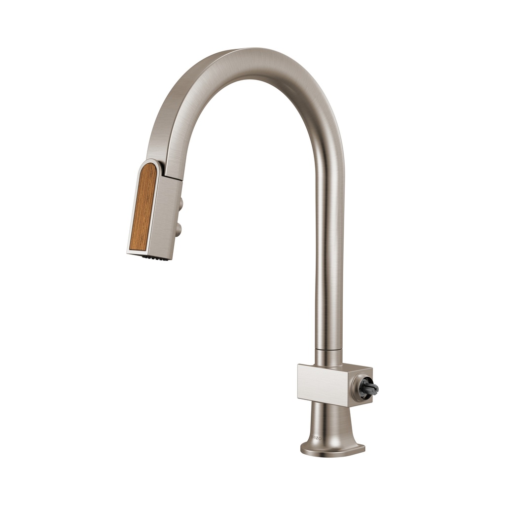 Brizo 63022LF-SSWDLHP Pull-Down Faucet With Arc Spout Less H