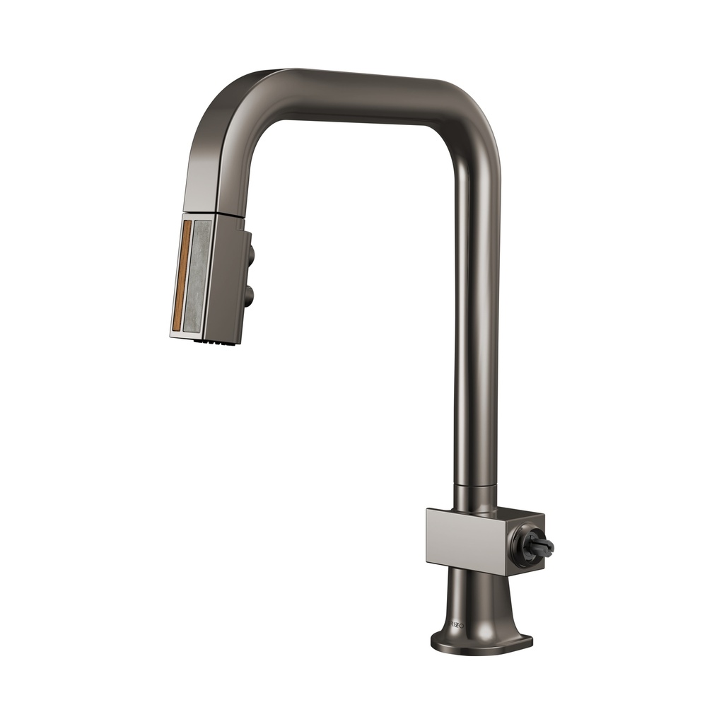 Brizo 63023LF-BNXWDLHP Pull-Down Faucet With Square Spout Les