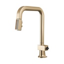 Brizo 63023LF-GLWDLHP Pull-Down Faucet With Square Spout Les