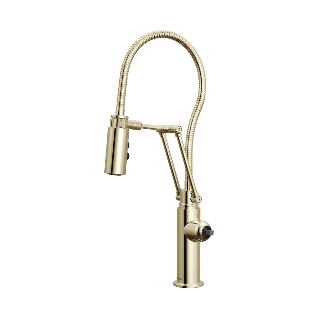 Brizo 63121LF-PNLHP Articulating Kitchen Faucet 1L