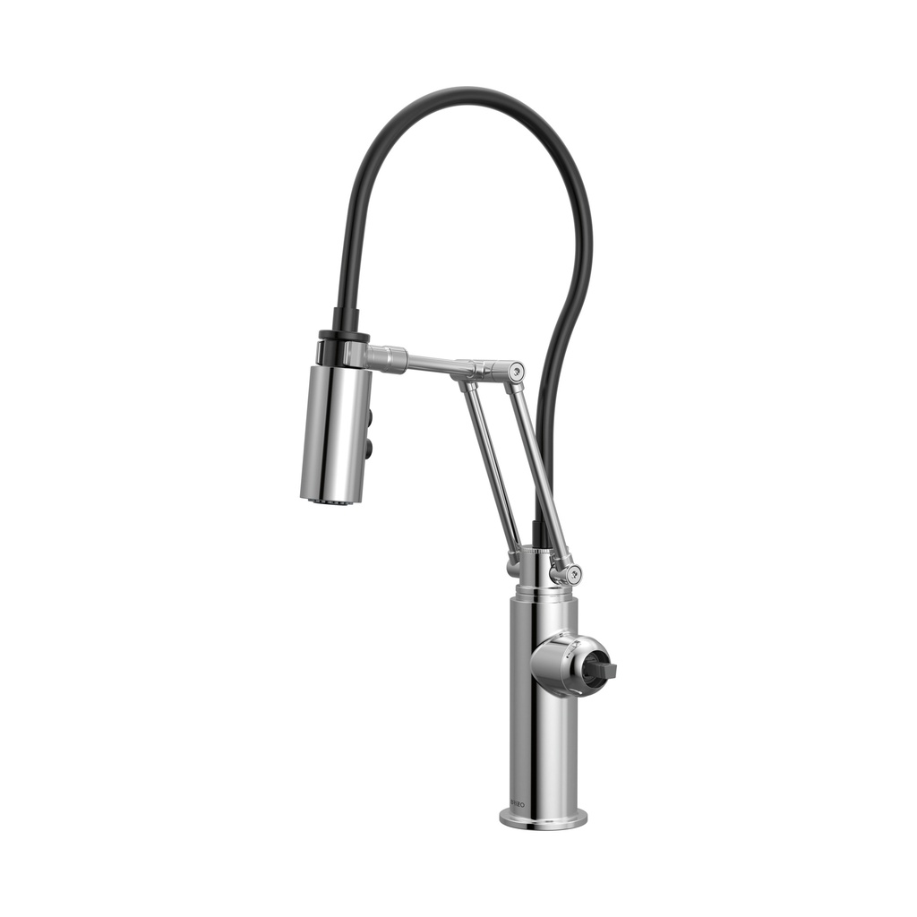 Brizo 63221LF-PCLHP Articulating Kitchen Faucet 1L