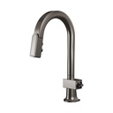 Brizo 63922LF-BNXLHP Pull-Down Prep Faucet With Arc Spout L