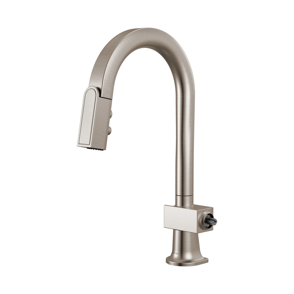 Brizo 63922LF-SSLHP Pull-Down Prep Faucet With Arc Spout L