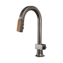 Brizo 63922LF-BNXWDLHP Pull-Down Prep Faucet With Arc Spout L