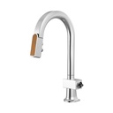 Brizo 63922LF-PCWDLHP Pull-Down Prep Faucet With Arc Spout L