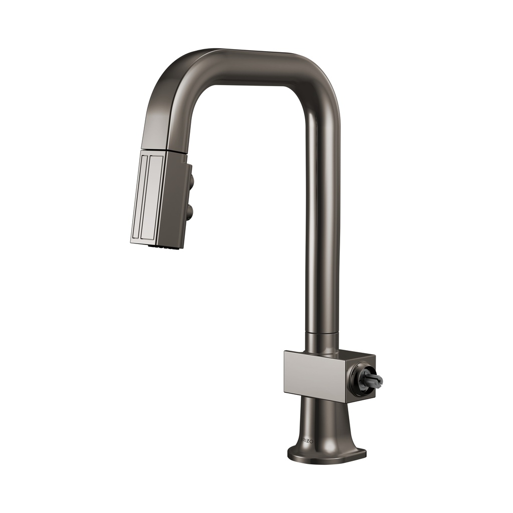Brizo 63923LF-BNXLHP Pull-Down Prep Faucet With Square Spout