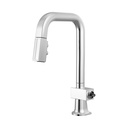 Brizo 63923LF-PCLHP Pull-Down Prep Faucet With Square Spout