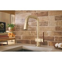 Brizo 63923LF-SSLHP Pull-Down Prep Faucet With Square Spout