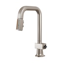 Brizo 63923LF-SSWDLHP Pull-Down Prep Faucet With Square Spout