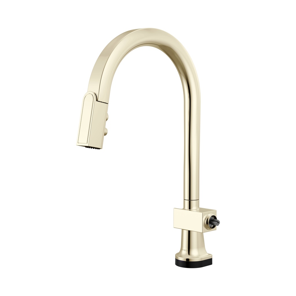 Brizo 64022LF-PNLHP Smarttouch Pull-Down Faucet With Arc Spo