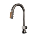 Brizo 64022LF-BNXWDLHP Smarttouch Pull-Down Faucet With Arc Spo