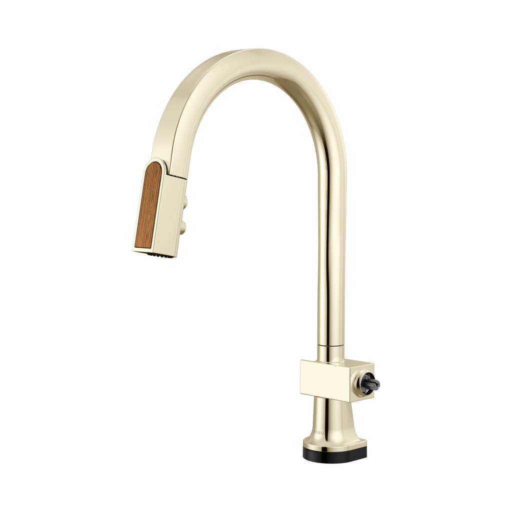 Brizo 64022LF-PNWDLHP Smarttouch Pull-Down Faucet With Arc Spo
