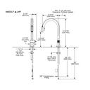 Brizo 64022LF-SSWDLHP Smarttouch Pull-Down Faucet With Arc Spo