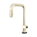 Brizo 64023LF-PNLHP Smarttouch Pull-Down Faucet With Square