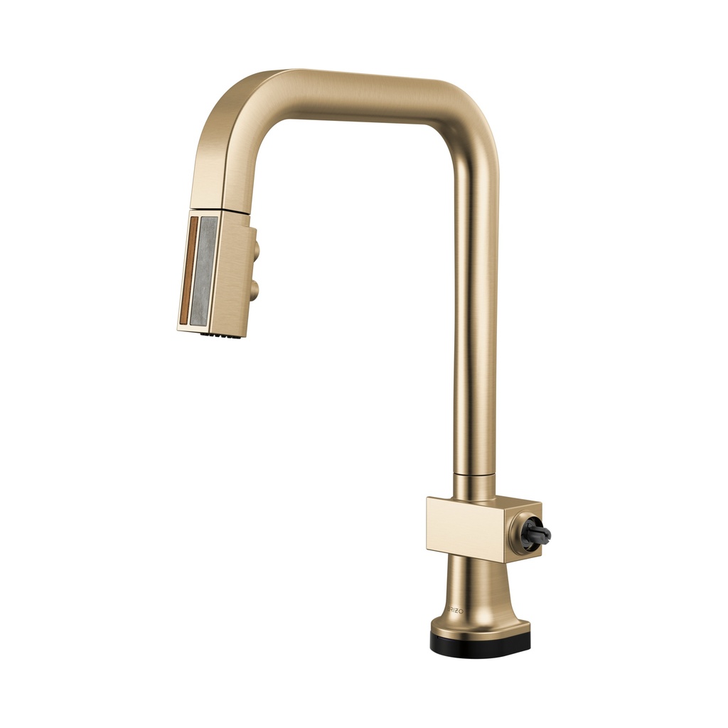 Brizo 64023LF-GLWDLHP Smarttouch Pull-Down Faucet With Square