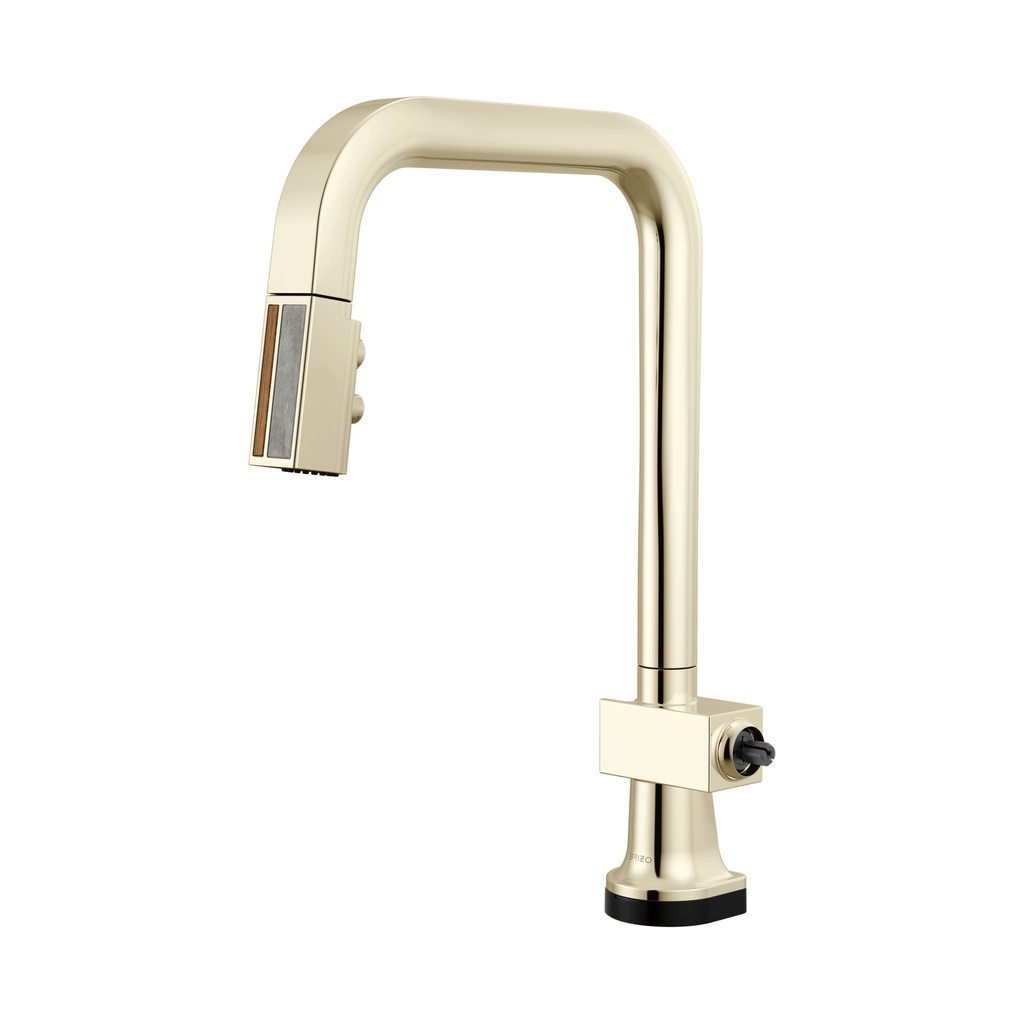 Brizo 64023LF-PNWDLHP Smarttouch Pull-Down Faucet With Square