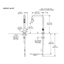 Brizo 64023LF-SSWDLHP Smarttouch Pull-Down Faucet With Square