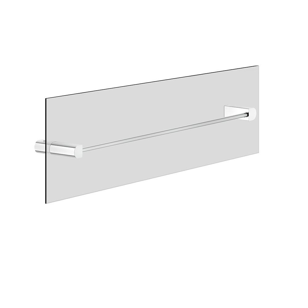 Gessi 59564 Rilievo 18" Towel Rail For Glass Fixing Chrome 1