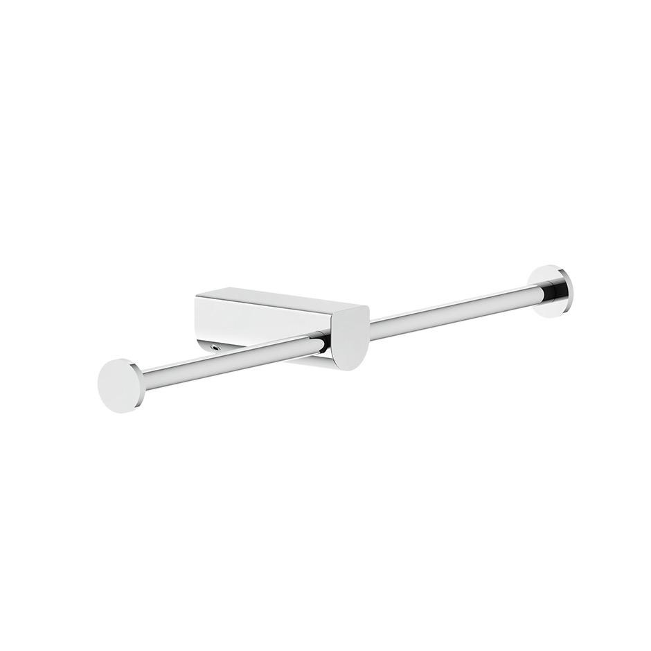Gessi 59415 Rilievo Wall Mounted Double Tissue Holder Chrome 1