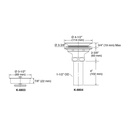 Kohler 8803-CP Duostrainer Sink Basket Strainer 2
