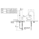 Kohler 647-CP Simplice Two-Hole Kitchen Sink Faucet With 16-1/8 Pull-Down Swing Spout Docknetik Magnetic Docking System And A 3-Function Sprayhead Featuring Sweep Spray 2