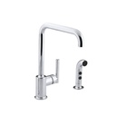 Kohler 7508-CP Purist Primary Swing Spout With Spray 1