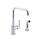 Kohler 7508-CP Purist Primary Swing Spout With Spray 3