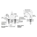 Kohler T45115-4-CP Alteo Bath Faucet Trim Valve Not Included 2
