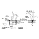Kohler T45115-4-BN Alteo Bath Faucet Trim Valve Not Included 2