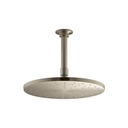 Kohler 13689-BV Contemporary Round 10 Rainhead With Katalyst Air-Induction Spray 2.5 Gpm 2