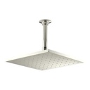 Kohler 13696-SN Contemporary Square 10 Rainhead With Katalyst Air-Induction Spray 2.5 Gpm 2