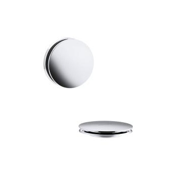 Kohler T37395-CP Pureflo Contemporary Push Button Bath Drain Trim 1