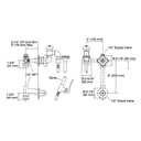 Kohler 13931-2A-CP Triton Built-In Bedpan Washer With Washer Standard Sprayhead And Handle 2