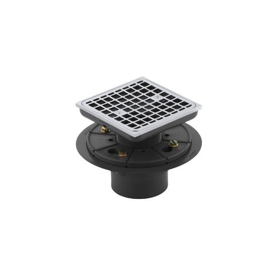 Kohler 9136-CP Square Design Tile-In Shower Drain 3