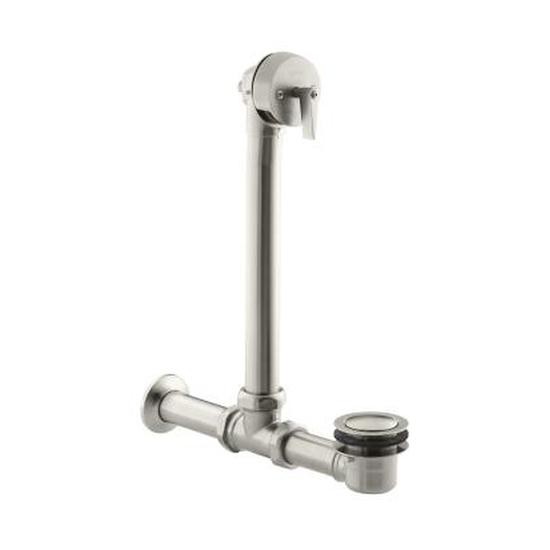 Kohler 7104-BN Iron Works Exposed Bath Drain For Above-The-Floor Installation 1